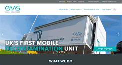 Desktop Screenshot of ems-healthcare.com